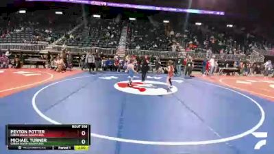 53 lbs Cons. Semi - Peyton Potter, Green River Grapplers vs Michael Turner, Green River Grapplers