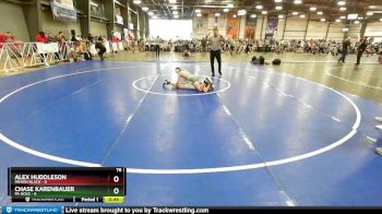 76 lbs Rd# 8- 12:30pm Saturday Final Pool - Chase Karenbauer, PA Gold vs Alex Huddleson, Minion Black