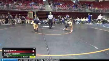 113 lbs Round 6 (8 Team) - Kaedun Goodman, Kearney vs Hayden Bear, Fairbury