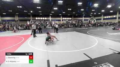 144 lbs Round Of 32 - Joey Downing, Redmond HS vs Kaihikapukalaimoku Cobb-Adams, Grapplers HI