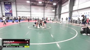 120 lbs Rd# 5- 3:45pm Friday Final Pool - Joaquin Salas, Morris Fitness vs Brayden Lombreglia, Iron Horse