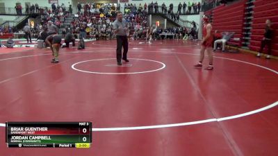 138 lbs Semifinal - Briar Guenther, Davenport West vs Jordan Campbell, Normal (Community)