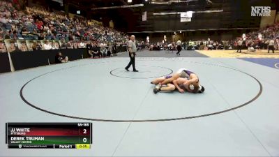 5A-165 lbs Cons. Round 3 - JJ White, Pittsburg vs Derek Truman, Valley Center