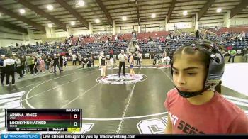 136 lbs Round 3 - Lochlynn Harned, Idaho vs Ariana Jones, Utah