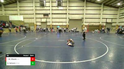 82 lbs Cons. Round 4 - Mason Shank, Oregon vs Samuel Schutz, Black Fox Wrestling Academy