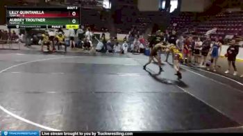 G-97 lbs Round 2 (4 Team) - Aubrey Troutner, Team CO vs Lilly Quintanilla, Team WY