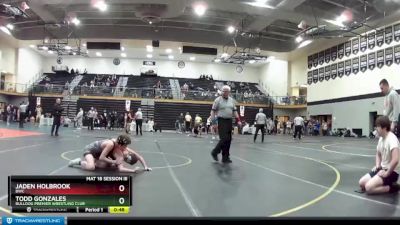 125 lbs Cons. Round 1 - Jaden Holbrook, BWC vs Todd Gonzales, Bulldog Premier Wrestling Club