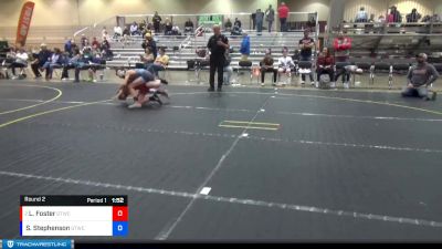 80/90 Round 2 - Lukas Foster, Callan Wrestling Academy vs Sawyer Stephenson, ARES Wrestling