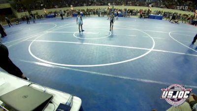 58 lbs Round Of 16 - Isaias Galindo, Norman Grappling Club vs Quentin Neal, Greater Heights Wrestling