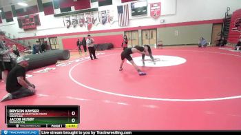 130 lbs Round 5 - Bryson Kayser, Goldendale Grapplers Youth Wrestling vs Jacob Husby, Washington