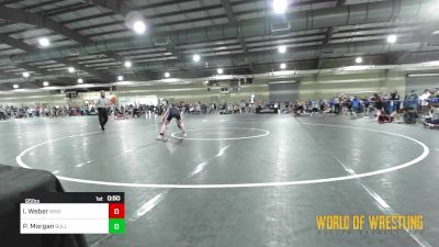 95 lbs Consi Of 16 #1 - Isaac Weber, Ringers vs Perry Morgan, BullTrained