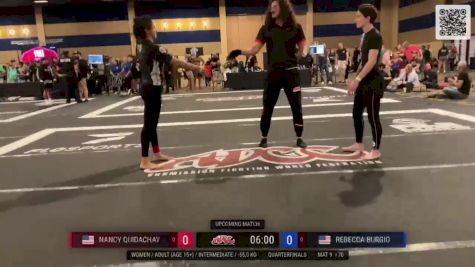 NANCY Quidachay vs Rebecca Burgio 2024 ADCC Las Vegas Open