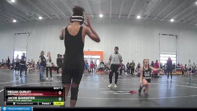 115/129 Semifinal - Megan Gurley, Northeast Georgia Mat Monstars vs Jacob Bannister, Legacy Elite Wrestling