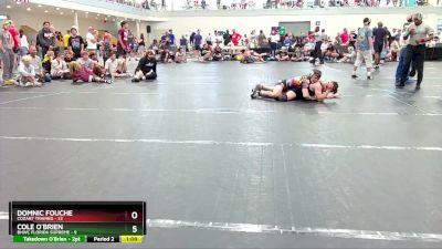 144 lbs Round 1 (4 Team) - Domnic Fouche, Cozart Trained vs Cole O`Brien, BHWC Florida Supreme