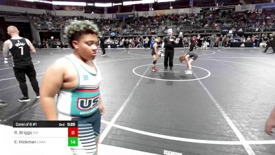 75 lbs Consi Of 8 #1 - Briggs Johnson, Columbus Wrestling Club vs Presley Murphy, King Select