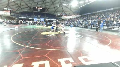 108 lbs Semifinal - Hunter Mihaljcic, Unattached vs Isaiah Harju, Anacortes Hawkeyes Wrestling Club