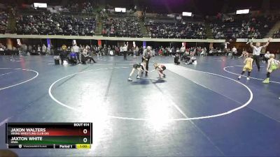 67 lbs Champ. Round 2 - Jaxon Walters, Viking Wrestling Club (IA) vs Jaxton White, Iowa