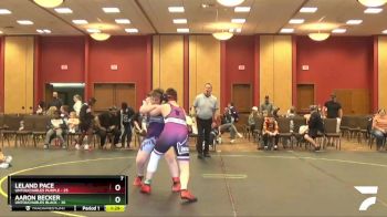 180 lbs Round 3 (4 Team) - Aaron Becker, Untouchables Black vs Leland Pace, Untouchables Purple