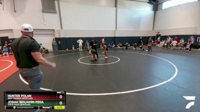 55 lbs Cons. Semi - Josiah Benjamin Pena, Steve Page Grappling vs Hunter Polan, Best Trained Wrestling