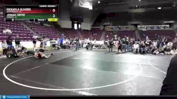 W-112 lbs Round 1 (16 Team) - Mckayla Slivers, New Mexico vs Josiah Ortiz, Kansas