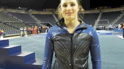 Katie Zurales speaks about the success against Illinois