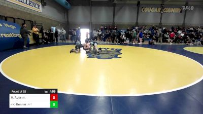 198 lbs Round Of 32 - Kainoa Acia, Del Oro vs Kael Bennie, Layton (UT)