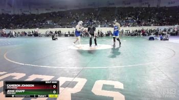 6A-285 lbs Quarterfinal - Jesse Knapp, Piedmont vs Cameron Johnson, Stillwater