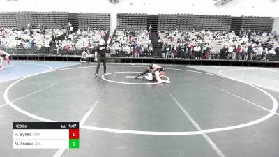 123 lbs Round Of 32 - Heaven Sykes, Trenton Youth Wrestling vs Mia Frasca, DrillMasters