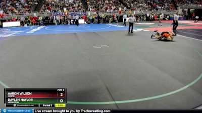 Semifinal - Daylen Naylor, Lexington vs Aaron Wilson, Cozad