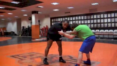 Daniel Cormier - Fake High Crotch to Sweep Single