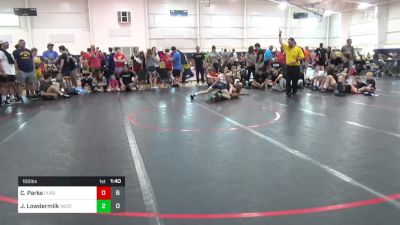 102 lbs Pools - Cooper Parks, Pursuit vs Jacob Lowdermilk, West Virginia Wild