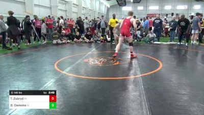 E-146 lbs Consi Of 4 - Tyler Zubryd, PA vs David Clemons, MI