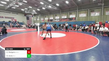 285 lbs 3rd Place - Cooper Rodgers, Buchanan vs Gary Avila, Bullard