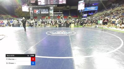 152 lbs Cons 32 #2 - Pablo Macias, Arizona vs Daxton Chase, Ohio