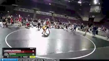 92 lbs Round 2 (10 Team) - Landon Komperda, Black Fox Wrestling Academy vs Axel Thomas, Team NV