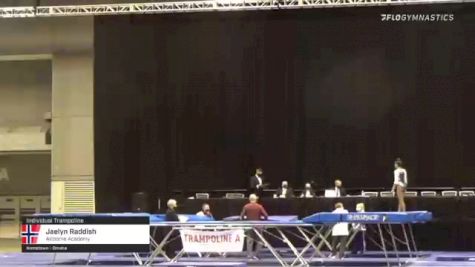 Jaelyn Raddish - Individual Trampoline, Airborne Academy - 2021 USA Gymnastics Championships