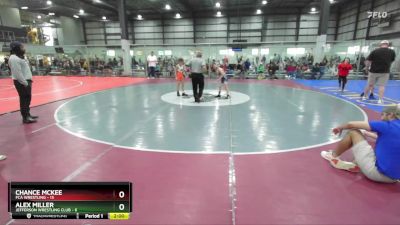 65 lbs Round 3 (6 Team) - Chance McKee, FCA WRESTLING vs Alex Miller, JEFFERSON WRESTLING CLUB