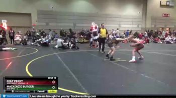 102 lbs Round 5 (8 Team) - Mackenzie Burger, Bad Bass vs Colt Perry, Southwest Arsenal