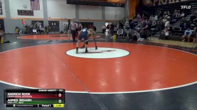 132 lbs Cons. Round 2 - Andrew Rook, Cedar Rapids Jefferson vs Ahmed Ibrahim, Iowa City, West