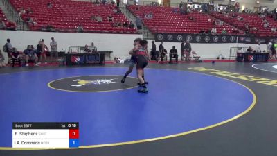 57 kg Cons 16 #2 - Blu Stephens, Sanderson Wrestling Academy vs Abraham Coronado, McQueen High School Wrestling