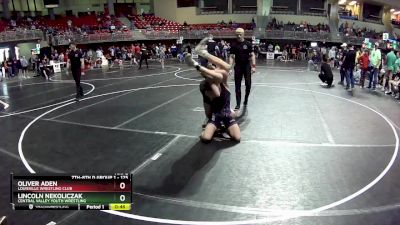 125 lbs Champ. Round 2 - Lincoln Nekoliczak, Central Valley Youth Wrestling vs Oliver Aden, Louisville Wrestling Club