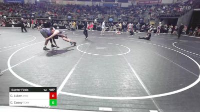 Quarterfinal - Caleb Luker, Apache Wrestling vs Cameron Casey, Team Mascoutah Wrestling Club (TMWC)