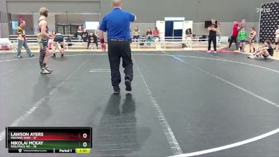 160 lbs Round 6 (10 Team) - Lawson Ayers, Machine Shed vs Nikolai McKay, Wolfpack WC