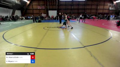 143 kg Rr Rnd 1 - Nadia Hawrylchak, Curby vs Vivienne Myers, Curby-3 Style