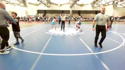 111 lbs Rr Rnd 1 - Lucas Bray, Revolution Elite vs Joseph Foalima, Roundtree Wrestling Academy Blue