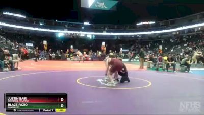 215-4A Cons. Round 1 - Justin Bair, Cheyenne Mountain vs Blaze Fazio, Canon City