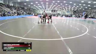 132 lbs Cons. Round 3 - Cole Murphy, First Colonial vs Matthew Shodunke, Nansemond River