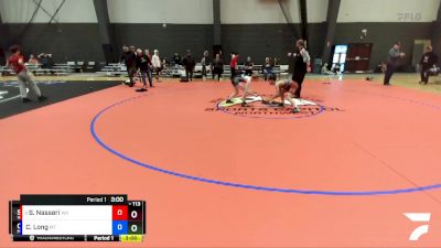 113 lbs 5th Place Match - Sulaiman Nasseri, WA vs Corbin Long, MT