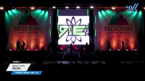 REACT Elite - Iron [2024 L1.1 Senior - PREP - D2 1] 2024 The West Regional Summit