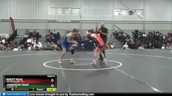 132 lbs Round 2 (8 Team) - Rhett Peak, Oklahoma Red vs Anderson Heap, Florida